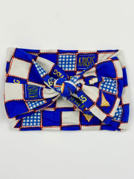 Kansas Baby Headband Bow