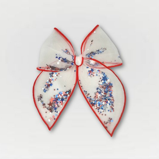 Patriotic Star Shaker Bow