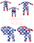 Kansas Quilted College Zip-Up Bamboo Pajama