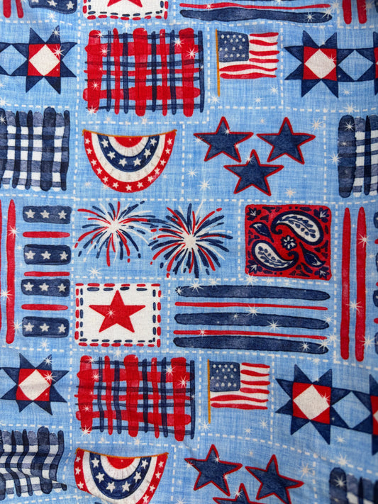 Vintage Americana Dog Bandanna