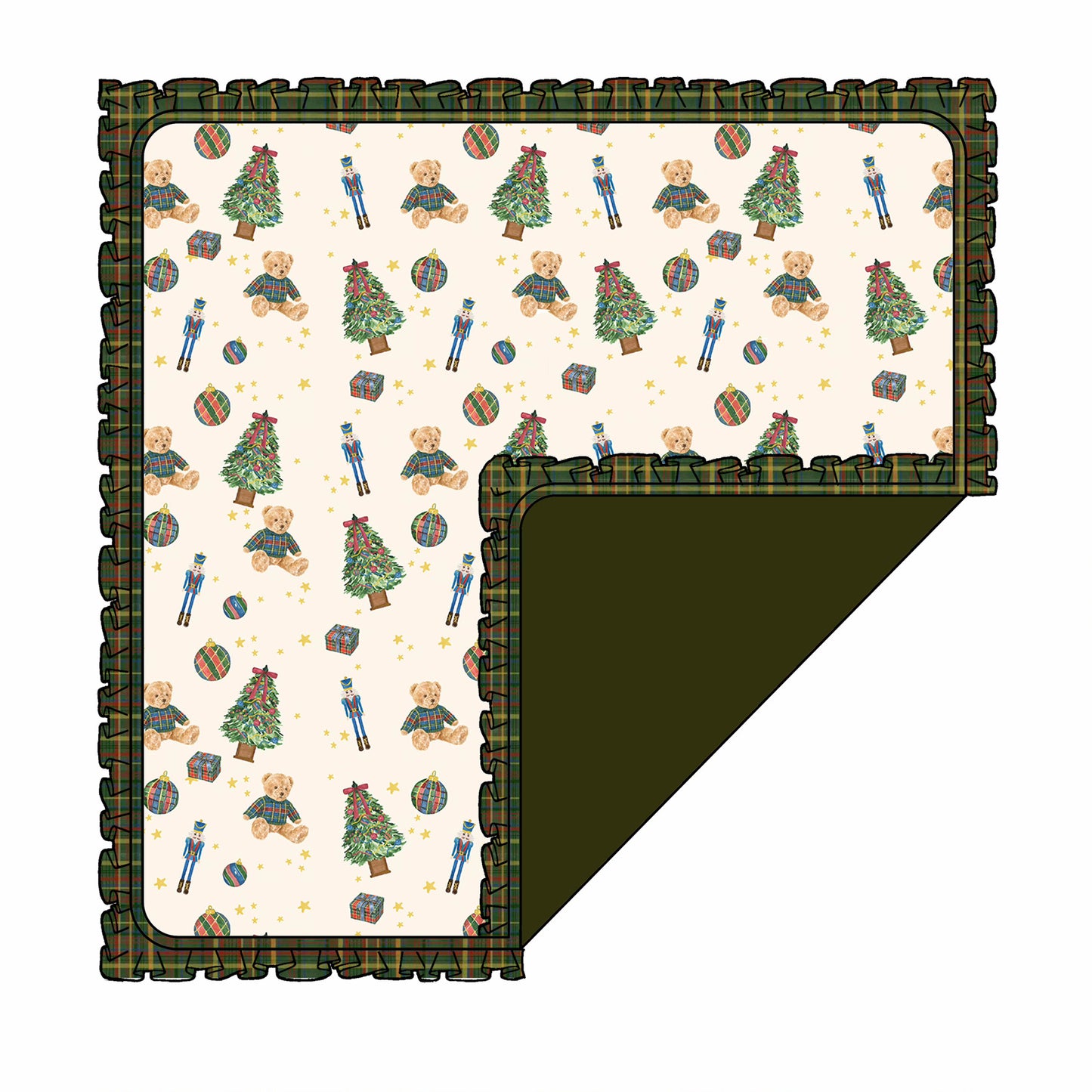 (Pre-Order) Christmas Traditions Bamboo Minky Blanket