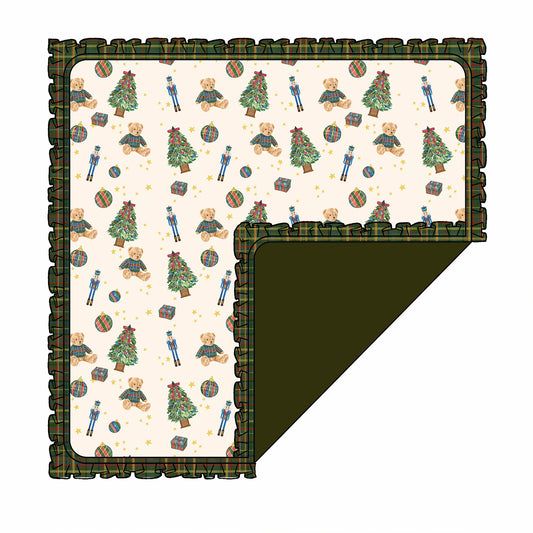 (Pre-Order) Christmas Traditions Bamboo Minky Blanket