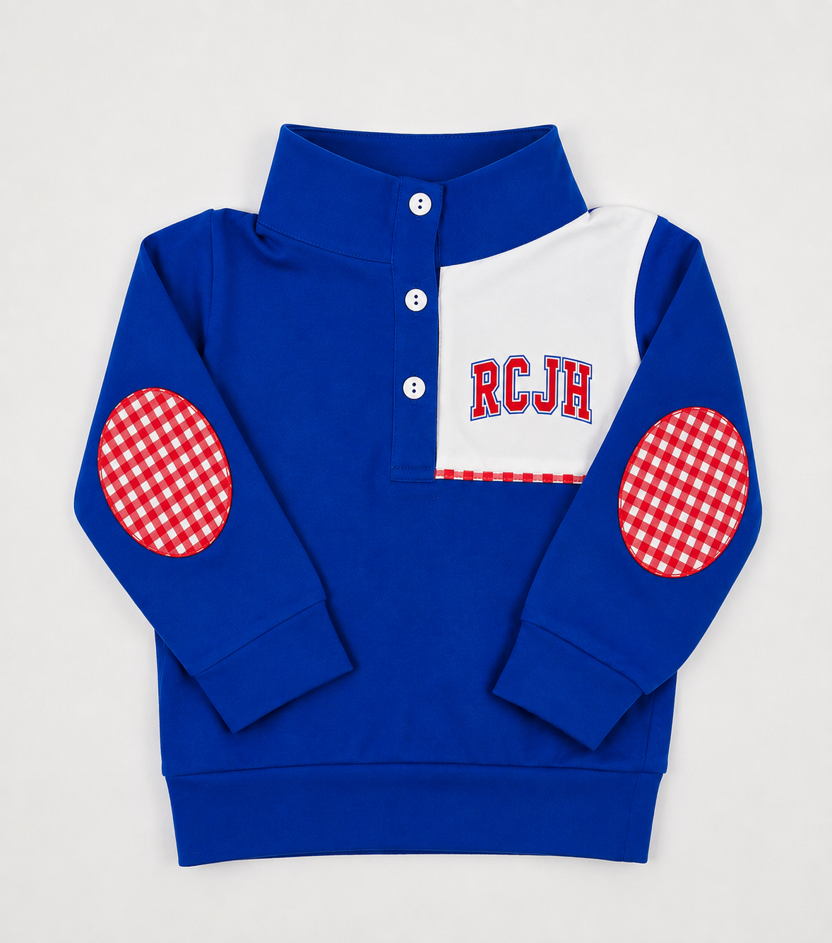 (Pre-Order) Embroidered Kansas Pullover | KU Inspired